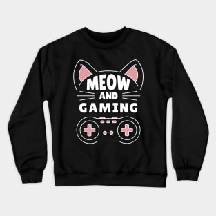 CAT & GAMING Crewneck Sweatshirt